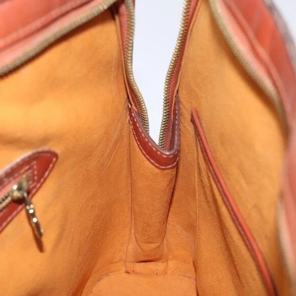 LOUIS VUITTON Epi Lussac Shoulder Bag Brown M52283 LV Auth 119810 - Picture 12 of 16